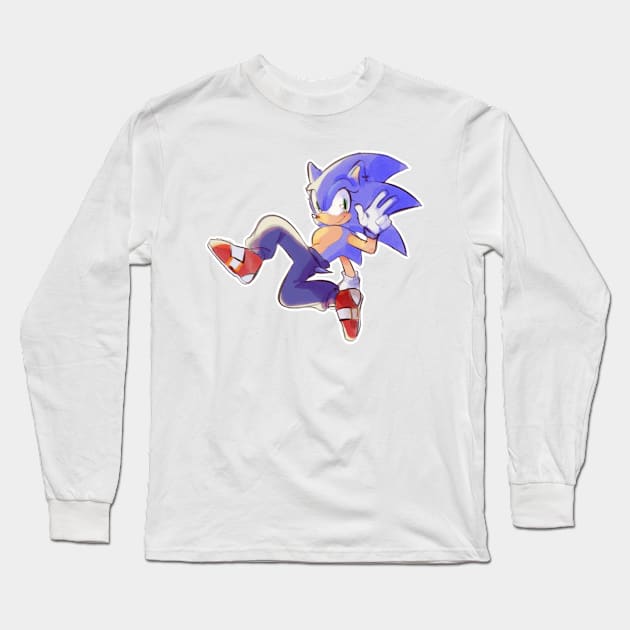 Blue GB Long Sleeve T-Shirt by secrettps